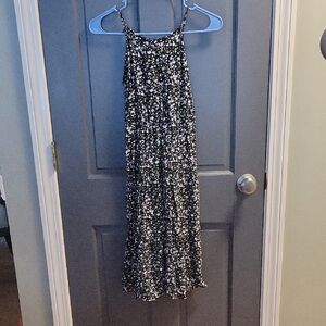 Girls Size Medium 7/8 Floral Maxi Dress